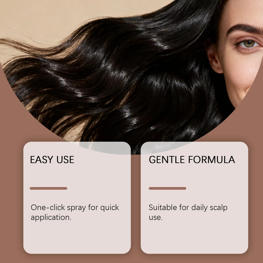 HOEGOA Haarserum-Spray mit Biotin und Koffein, Unisex - Bild 4