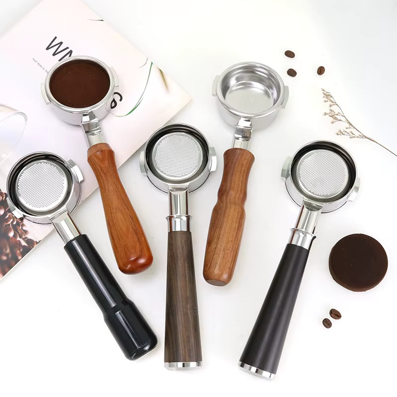 ALIKISSCAFE Boden Siebträger 58 mm aus Edelstahl für Breville BES920 980 990 Espresso Maschinen, Farbe: Silber - Bild 5