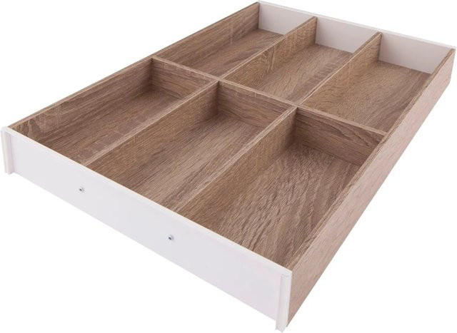 Blum Ambia-Line Besteckeinsatz Bardolino Eiche in Weiß B/T/H: 47,5 x 30,0 x 5,0 cm - Bild 1