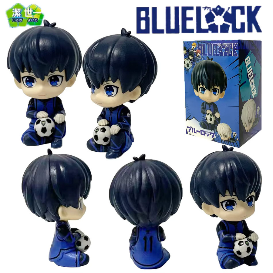 Bandai Blue Lock Isagi Yoichi Actionfigur, Q-Version, Einzelfigur - Bild 4