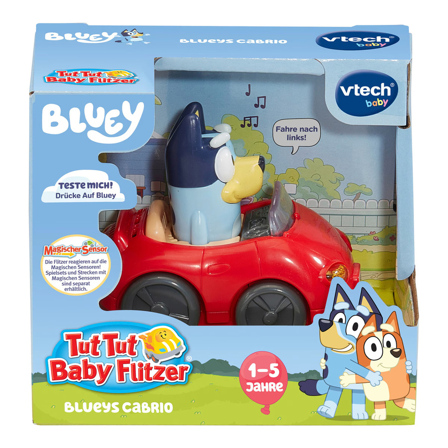 Vtech Tut Tut Baby Flitzer Blueys Cabrio Spielfahrzeug - Bild 4