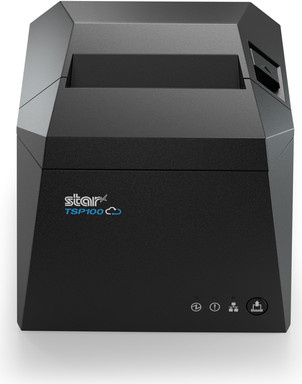 Star TSP143IV Thermodirekt-Bondrucker Kit in Grau mit USB und Ethernet, 203 dpi, 8 Punkte/mm, mit Cutter - Bild 1