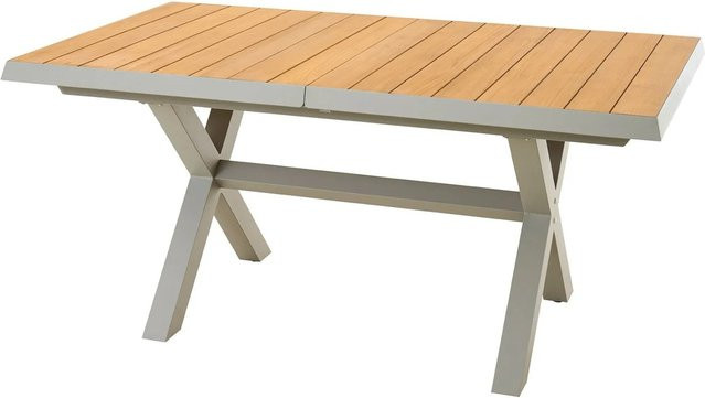 Siena Garden Gartentisch Sincro rechteckig ausziehbar aus Teakholz in Braun - Bild 1
