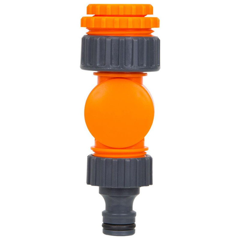 NATAWA Garten Schlauch Anschluss Adapter für 1/2 Zoll Wasserhahn, Kunststoff, Orange - Bild 3