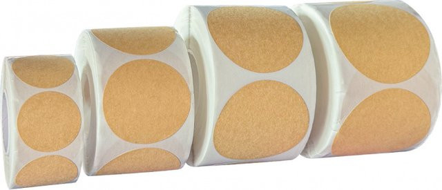 Kraftpapier-Ordner in Braun für Bastelverpackungen und handgemachte Backetiketten - Bild 1