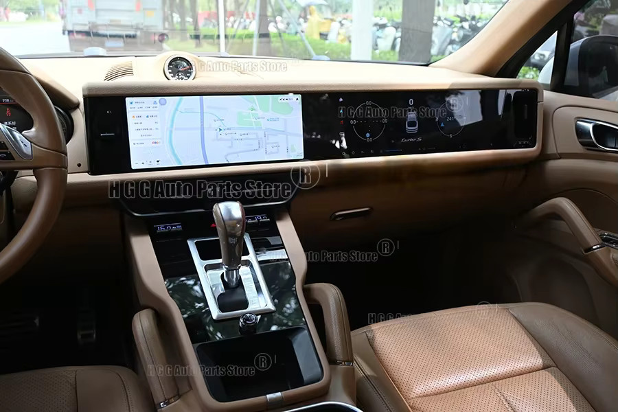 YANFU Android Auto und CarPlay Multimedia Radio für Porsche Cayenne 958 92A (2010-2017) mit Dual-Bildschirm, GPS und Video-Player in Schwarz - Bild 6