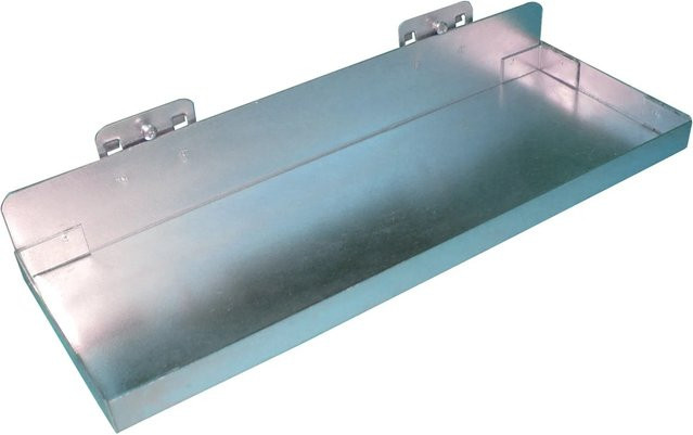 Güde Ablageboden Silber B: 35,0 cm, T: 15,0 cm, H: 12,5 cm - Bild 1