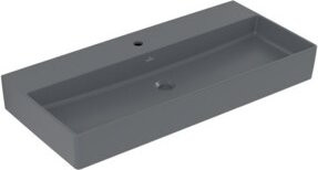 Villeroy & Boch Waschtisch Memento 2.0 aus Keramik in Grau, B/T: 100 x 47 cm, ohne Überlauf - Bild 1