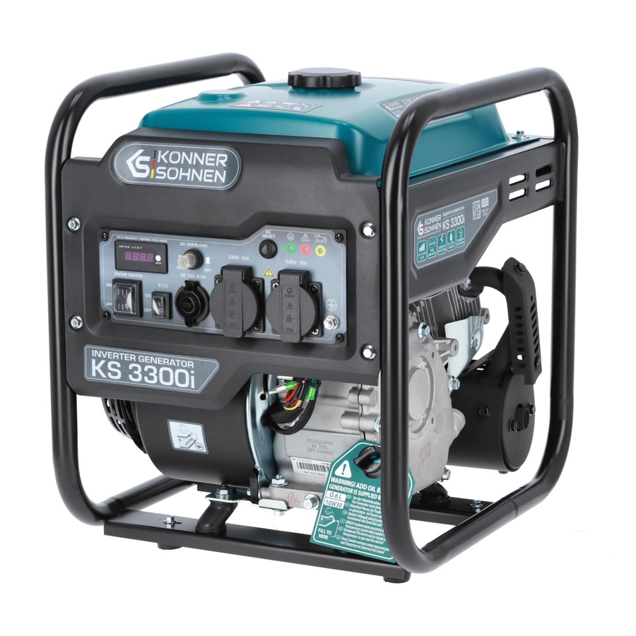 Könner & Söhnen Inverter-Generator KS 3300i in Blau - Bild 2