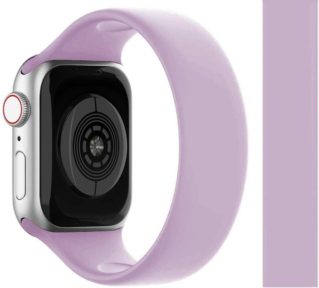 Uhrenarmband Solo Loop, Silikon, violett, Unisex - Bild 1