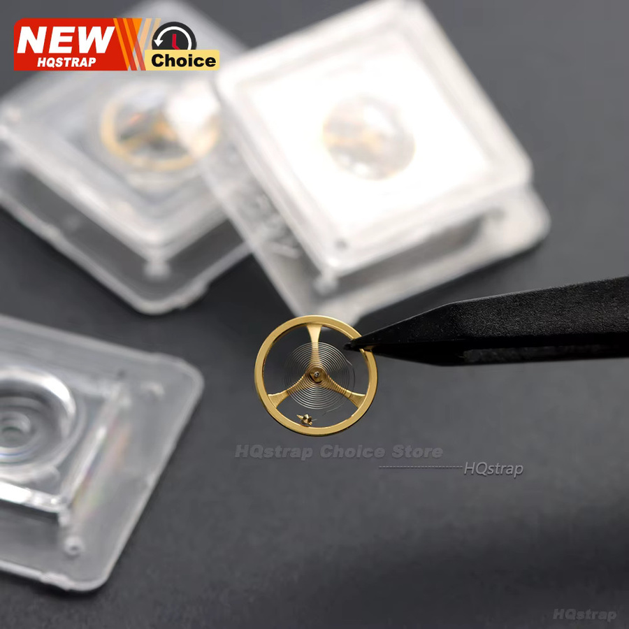 HQstrap Uhren-Balance-Rad-Reparaturteil, Messing, Gold, Unisex - Bild 5