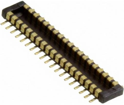 Molex Mezzanine-Steckverbinder 504622-3410 in Schwarz aus Messing auf einer vollständigen Rolle - Bild 1