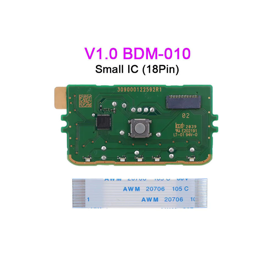 TingDong Touchpad für PlayStation 5 Controller BDM-010 und BDM-020 mit 16-Pin und 18-Pin Flexkabel für PS5 V1 und V2 in Grün - Bild 2