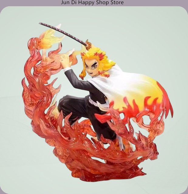 Bandai Demon Slayer Kyojuro Rengoku, Anime-Figur, 18cm - Bild 1