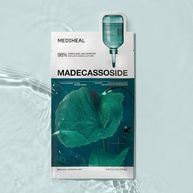 Mediheal Essential Sheet Mask Madecassoside, 10 Blätter, für empfindliche Haut - Bild 1