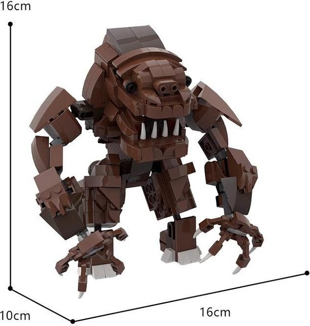 Binchi Keji Travel Weltraum-Behemoth-Monster, Baustein Spielzeug, ab 14 Jahren - Bild 1