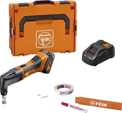 Fein Akku-Knabber ABLK 18 1.6 E AS Set in Orange mit 1x 5Ah Akku und 18 V Akkuspannung - Bild 1