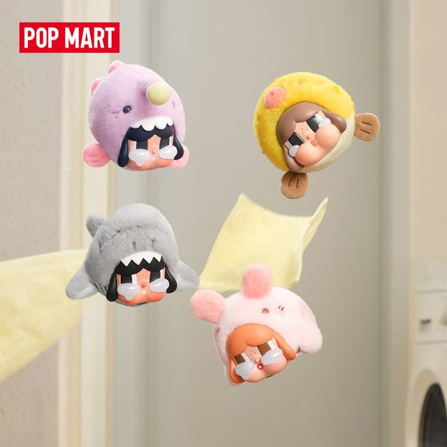 POP MART CRYBABY Cry Me An Ocean Serie, Vinyl-Plüsch-Anhänger Blind Box - Bild 1