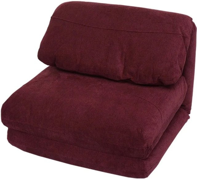 MCW Schlafsessel E68 Funktionssessel als Schlafsofa in Bordeaux mit Stoffbezug - Bild 2