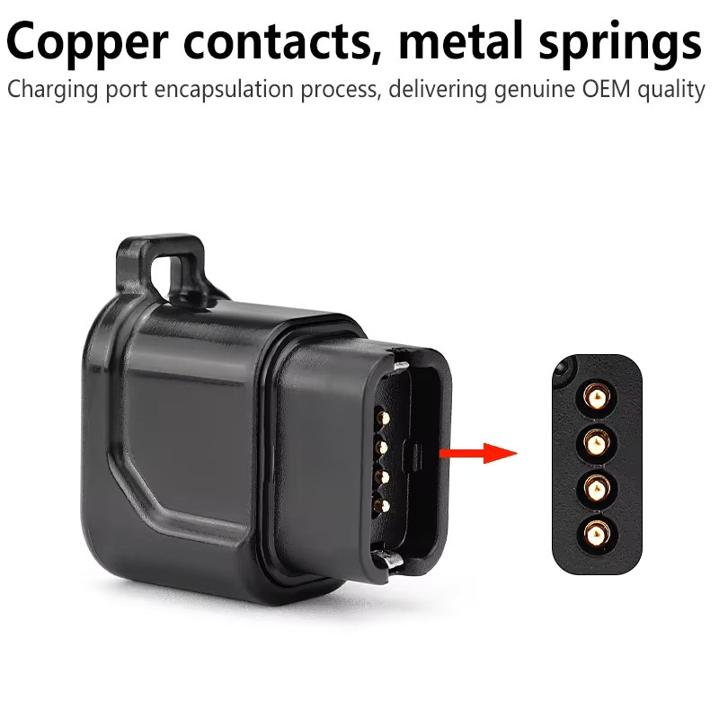 ATWEINA Fahrrad-Akku-Ladegerät-Adapter für Shimano 12-Gang Di2 R9270 R9250 R8170 R8150 R7170 RX825 Power-Kurbelgarnitur R9200P R8100P in Schwarz - Bild 4