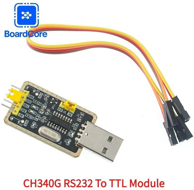 YTDMEN CH340G USB zu TTL Serieller Konverter Modul für Arduino DIY Kits, 3,3 V und 5 V Unterstützung - Bild 1