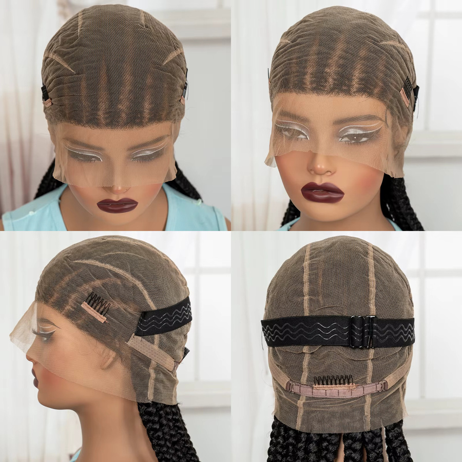 Alice Spring Cornrow Flechthaarperücke, synthetisch, Damen - Bild 6