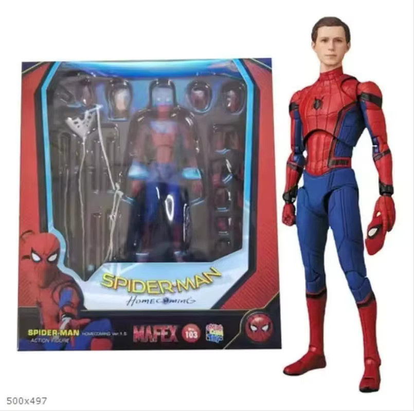 Fondjoy Marvel Spiderman Actionfigur, Einzelfigur, Rot - Bild 3