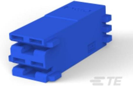 TE Connectivity 521204-2 Steckverbinder in Blau - Bild 1