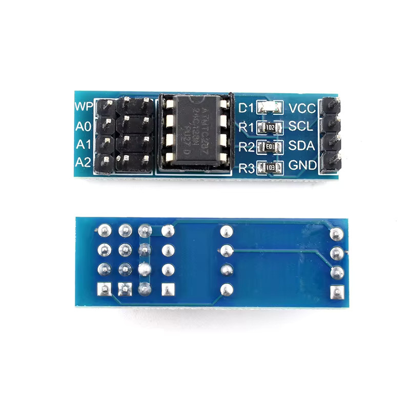 ZAVE EEPROM-Speichermodul AT24C128 AT24C256 mit I2C-Schnittstelle in Blau für Arduino - Bild 2