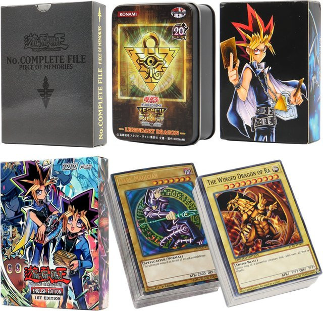 KAYOU Yu-Gi-Oh! Karten mit Blechdose, englisch, 66–148 Stück - Bild 1