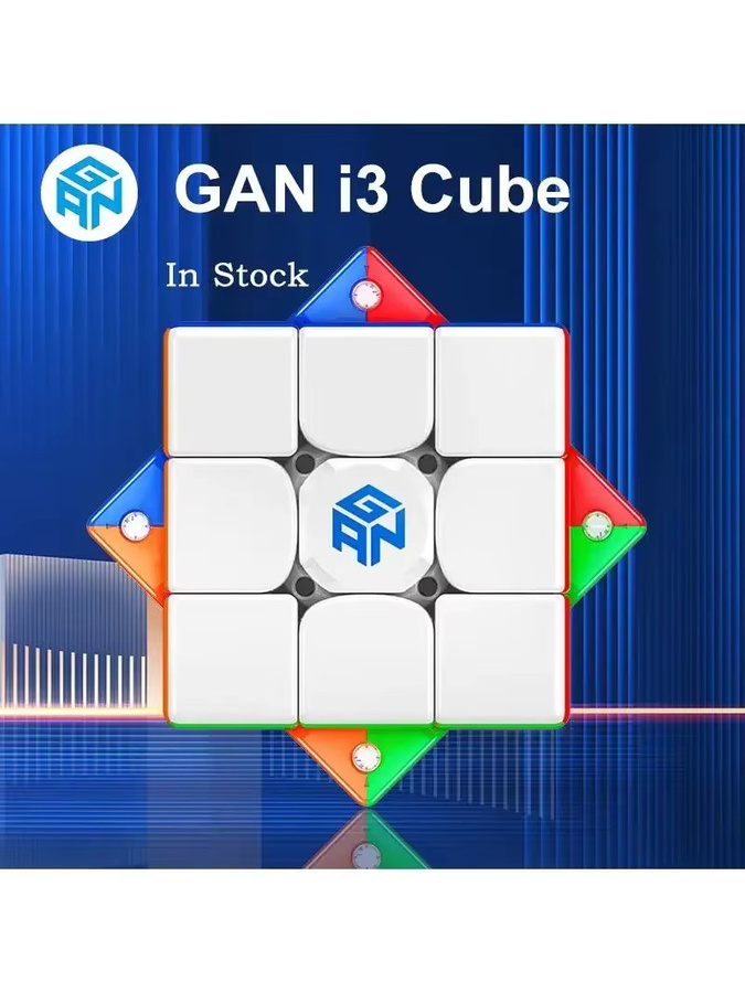 GAN GAN356i3 Magnetischer Zauberwürfel, 3x3x3, Stickerless, Puzzle - Bild 5