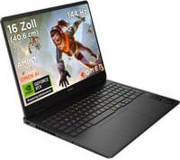 HP Gaming-Notebook 16-ap0192ng in Schwarz mit 16 Zoll Display und AMD Prozessor - Bild 1