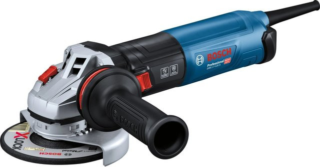 Bosch Professional Winkelschleifer GWS 17-125 S mit 1700W und 125mm Scheibendurchmesser in Blau/Schwarz - Bild 1