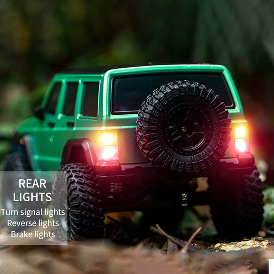 AUSTAR RC Auto Shell Jeep Auto Gehäuse, 1:18, Grau, Kunststoff, Zubehör - Bild 5