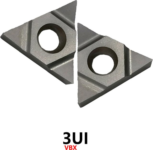 Original CNC Hartmetall-Einsätze für Drehmaschinen VBX Gewinde-Werkzeuge zum Metallschneiden und Drehen in Grau - Bild 1