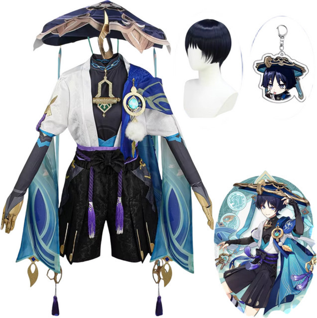 wow chan Anime Cosplay Kostüm Anzug Hut Halloween - Bild 1