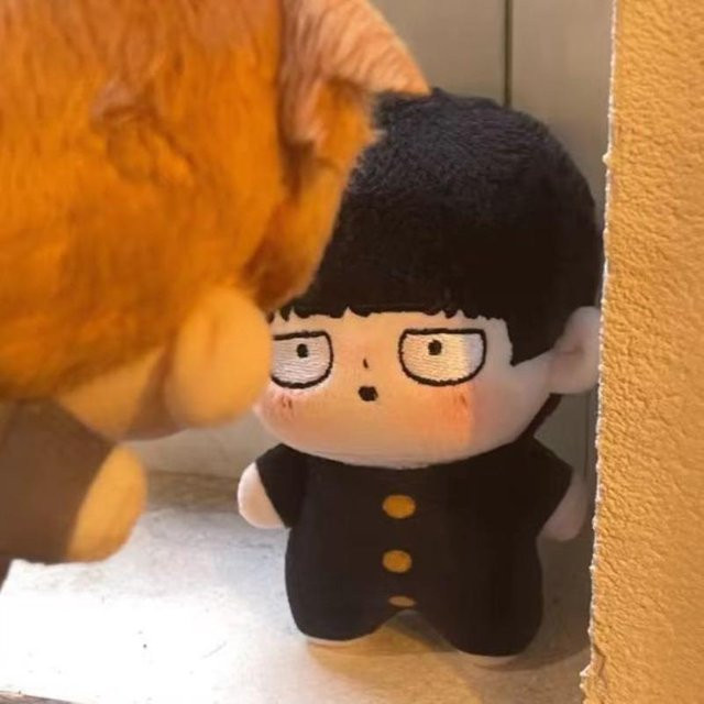 Mob Psycho 100 Shigeo Kageyama und Arataka Reigen, Plüschpuppe, Anime-Charakter, 20cm - Bild 1