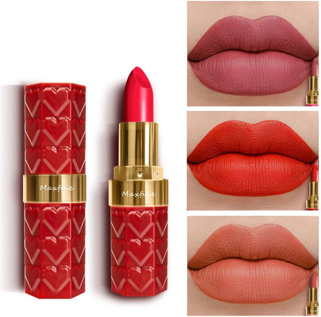 SAKSRAAR Lippenstift, Matt, Nude, Unisex - Bild 1