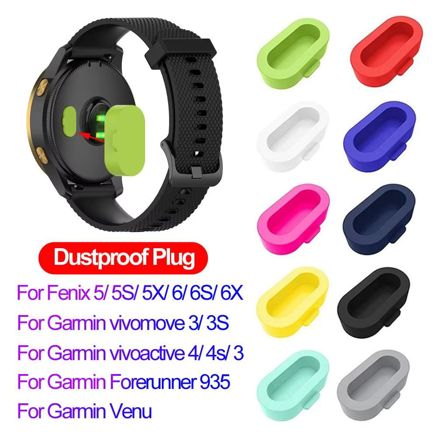 Garmin Stecker Abdeckung Silikon, black, Unisex - Bild 2