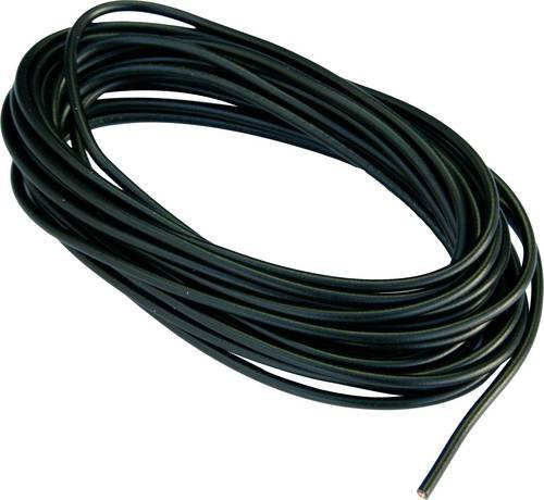 IWH Fahrzeugkabel schwarz, Länge: 5 m, Querschnitt: 1,5 mm² - Bild 1