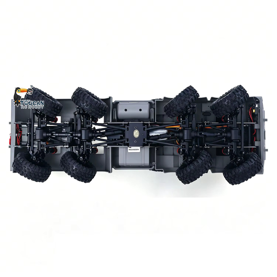 RC Militärlastwagen 8X8, 1:18, Elektro-Offroad-Auto, Metallgehäuse - Bild 2