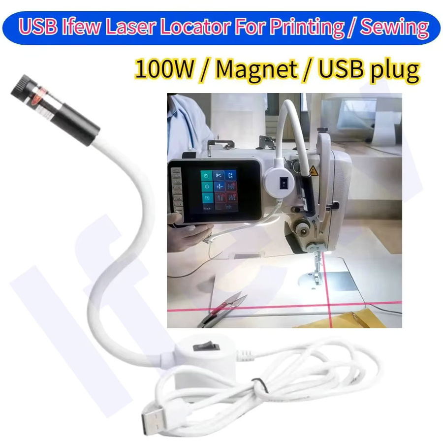 NexaJet DTF-Laserpointer-Sublimations-Werkzeugset in Weiß für Drucker und Heißpressmaschinen mit T-Shirt-Schneidebett und Nähpositionierungs-Kreuzlicht-Lokalisierungsset - Bild 4