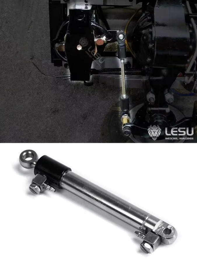 LESU RC-Truck Hydraulikzylinder, 1/14, Metall, 1-teiliges Set - Bild 3