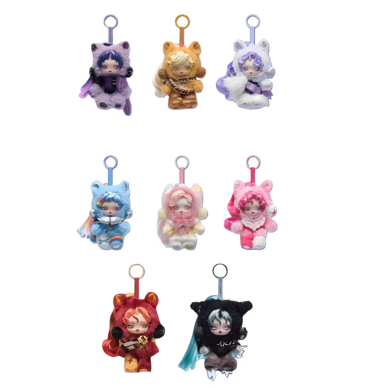 POP MART My Little Pony SKULLPANDA, Puppen-Anhänger, Blindbox, Einzelfigur - Bild 2