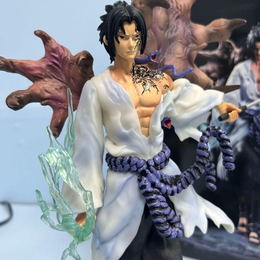Yiran toy 1 Naruto Sasuke Uchiha Actionfigur PVC Bunt / Mehrfarbig - Bild 3