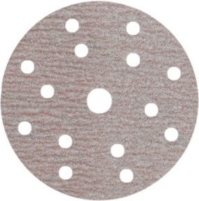 Norton Schleifscheibe A275 für Exzenterschleifer, Durchmesser: 150 mm, Breite: 15 mm, Körnung P150, Farbe: Braun - Bild 1