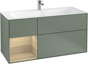 V&B Waschtischunterschrank Finion Wandbeleuchtung mit Lackierung B: 119,6 cm, T: 49,8 cm - Bild 1