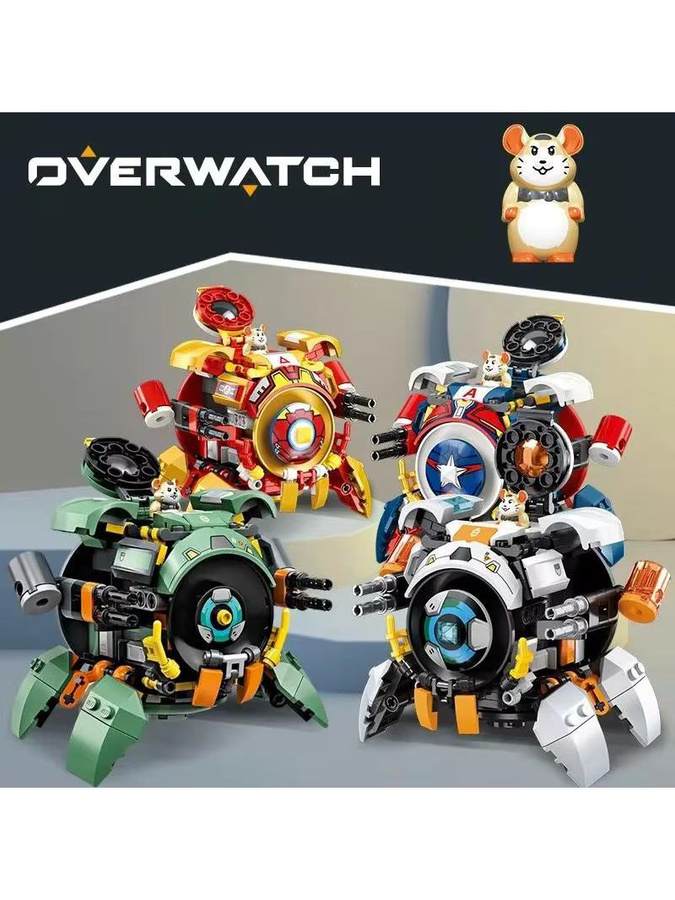 LEGO Overwatch Wrecking Ball, Actionfigur, ab 6 Jahren - Bild 4
