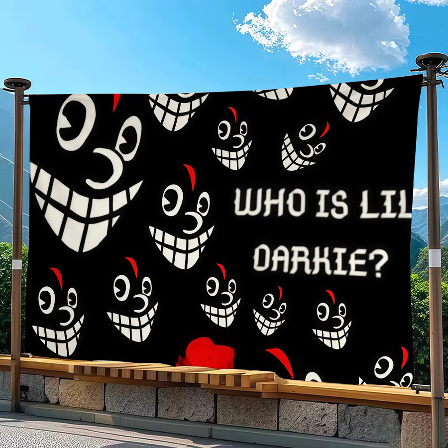 Lil Darkie Flagge als dekoratives Banner für Party, Club und Wandkunst - Bild 5