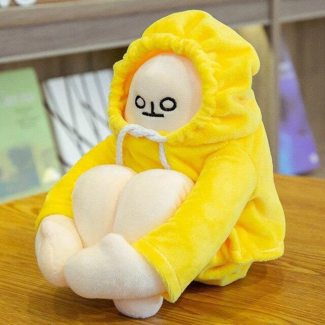 Woongjang Gelbe Bananenmann Plüschtier, 65cm, Gelb, ab 12 Jahre - Bild 1